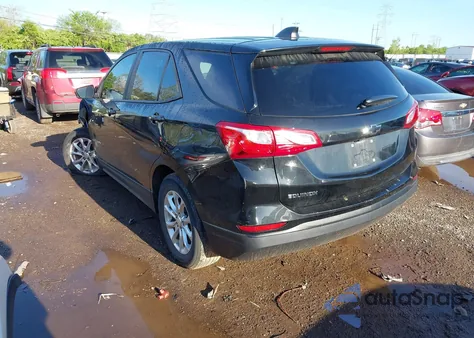 2020 Chevrolet Equinox Fwd Ls из США, поврежденный, VIN 2GNAXHEV2L6221539